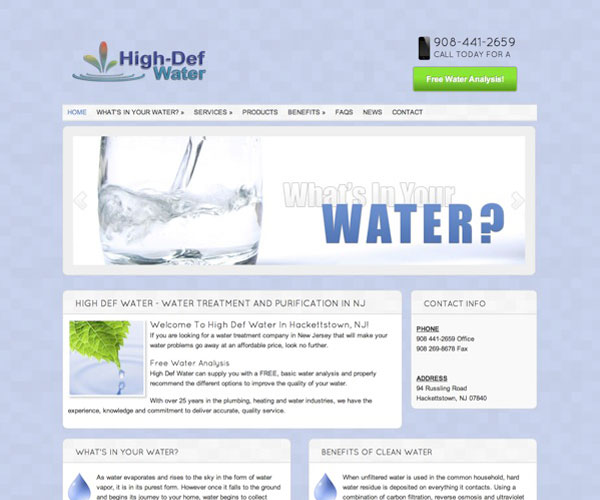 High Def Water